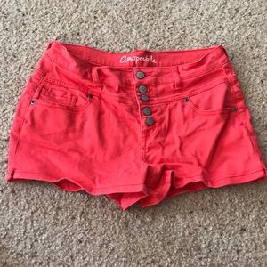 Aeropostale pinkish red shorts